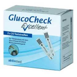 GlucoCheck Bloedglucoseteststrips Gluco Check XL controlevloeistof, medium, 4 ml